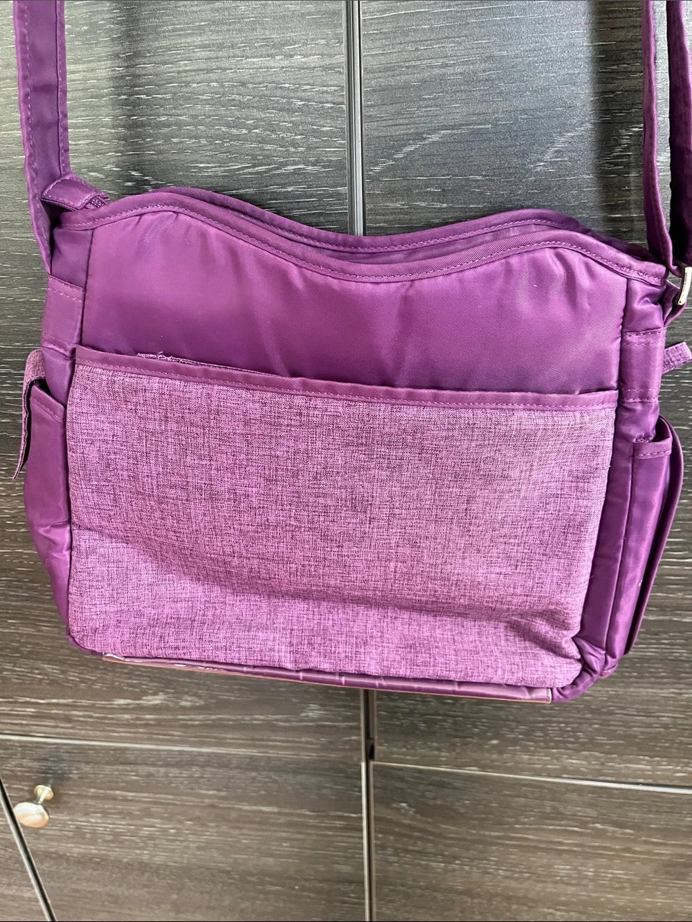 SOLD‼️New Lug Concord Purple Wings Bag - Picture 6 of 13